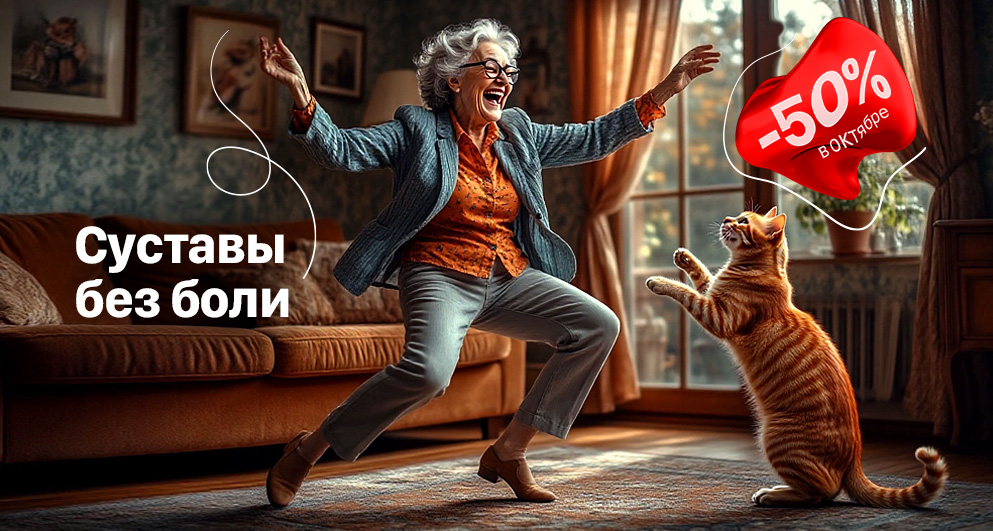 Октябрь. Суставы без боли